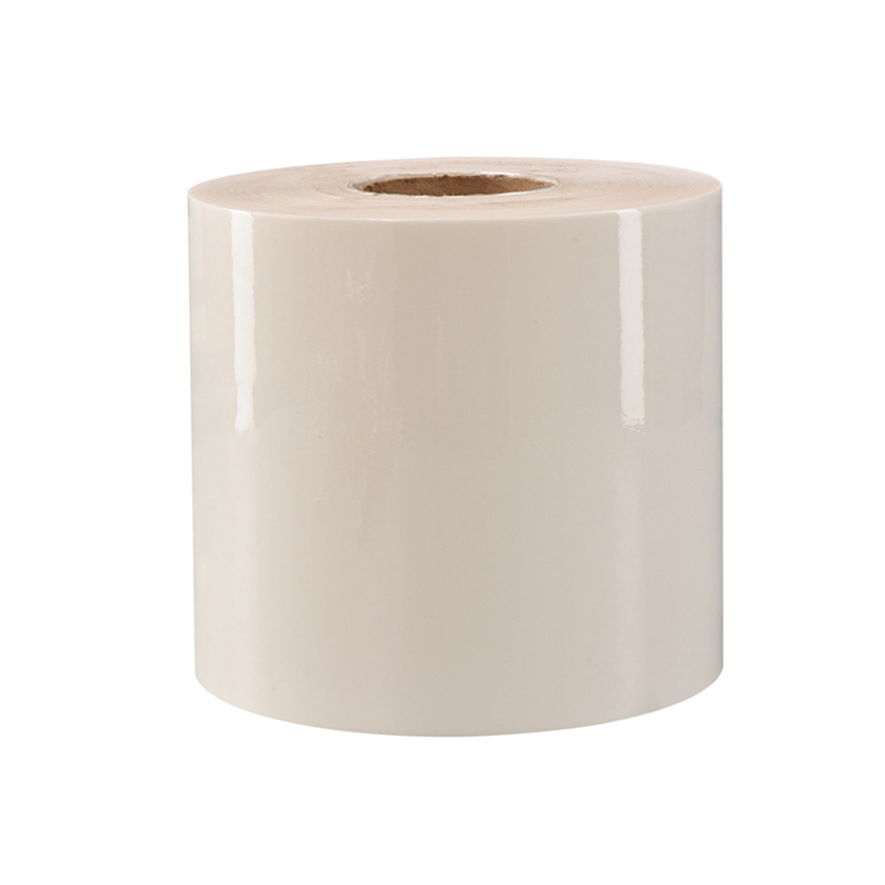 36um স্বচ্ছ পিইটি ফিল্ম / অপসারণযোগ্য আঠালো / 60 গ্রাম সাদা গ্লাসিন লাইনার