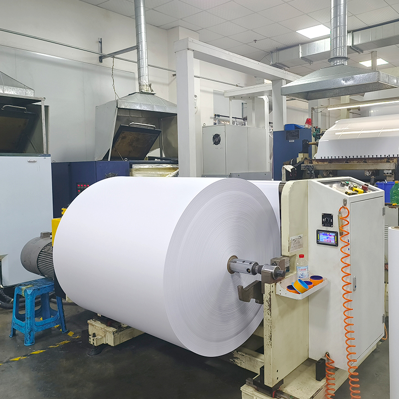 ইঙ্কজেট প্রিন্টিং স্টিকার পেপারের জন্য ম্যাট প্রলিপ্ত কাগজ