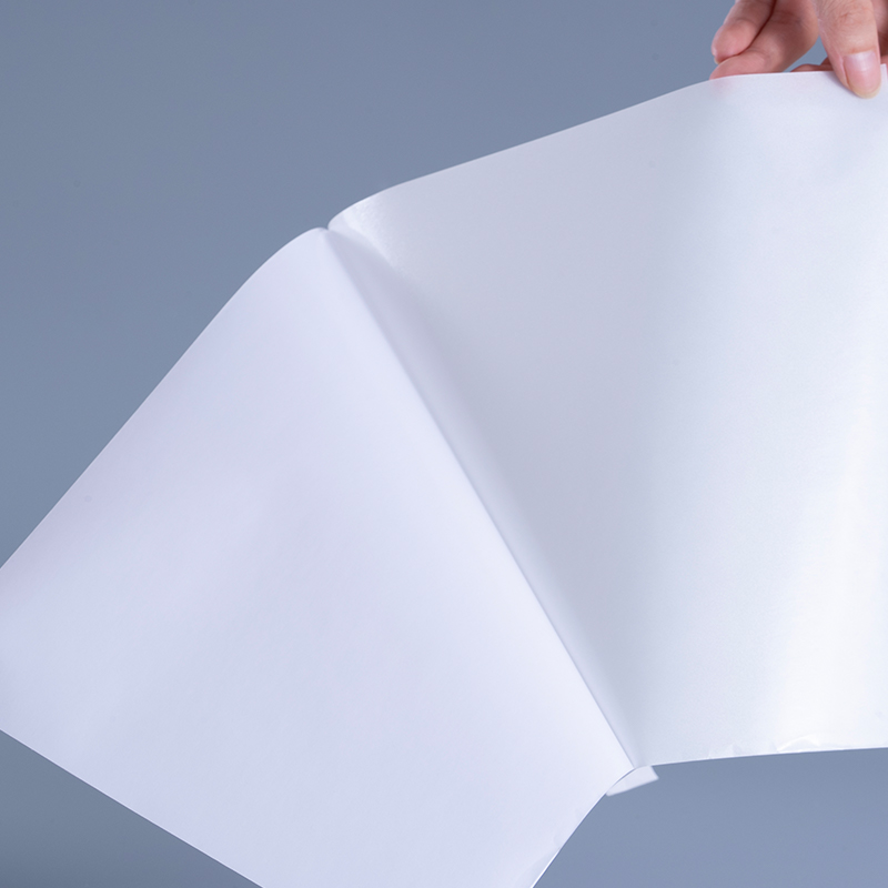 স্ব আঠালো মুদ্রণযোগ্য চকচকে সাদা ইঙ্কজেট ছবির কাগজ