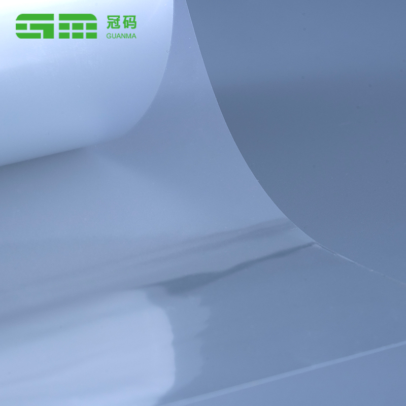 50mic ক্লিয়ার সেলফ আঠালো পিপি জাম্বো রোল স্বচ্ছ পোষা লাইনার সহ